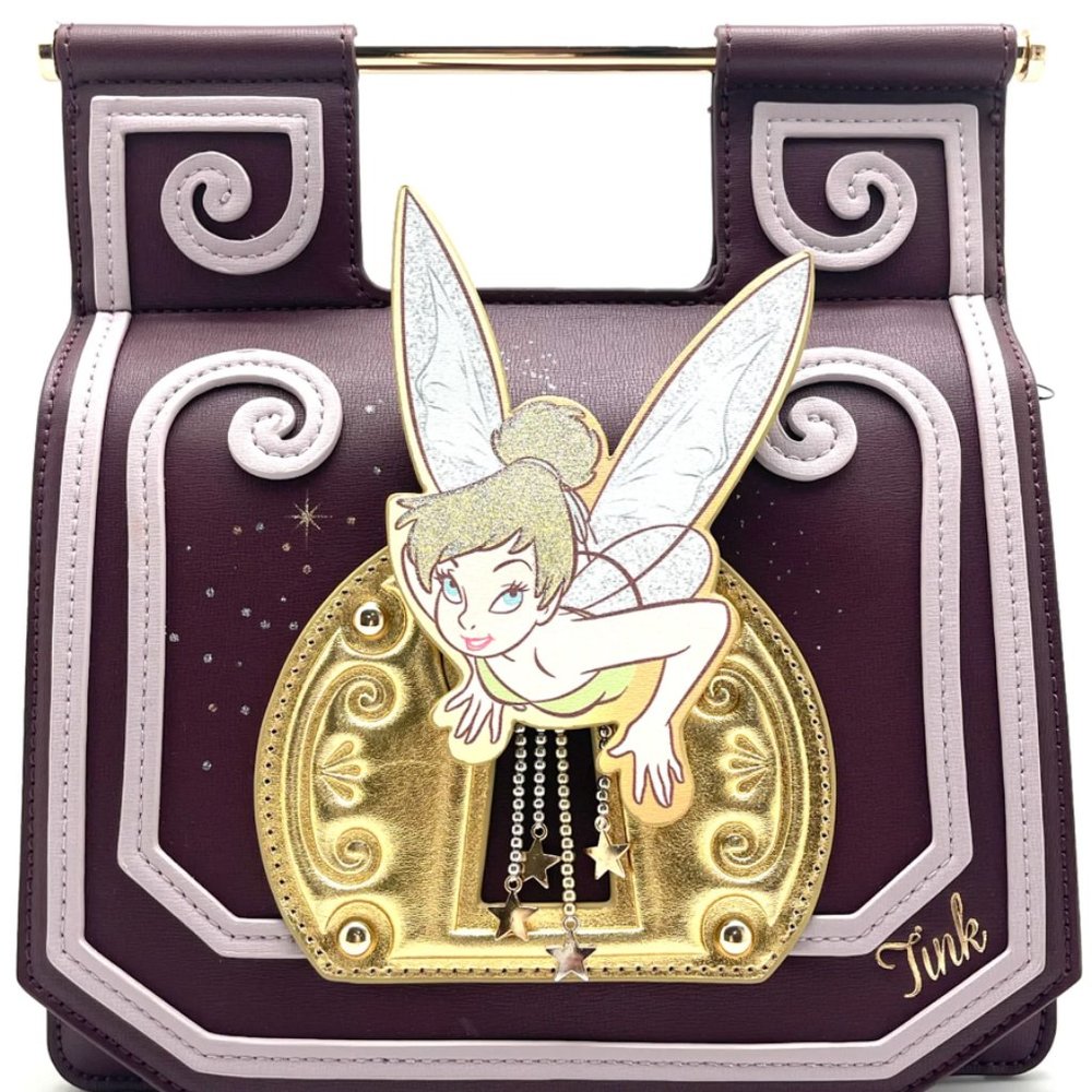 Danielle Nicole Disney Tinker Bell Keyhole Pixie Dust Crossbody Bag